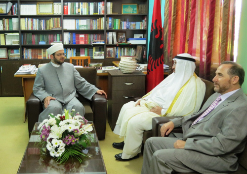 Myftiu priti zv/ministrin e Vakëfit të Kuvajtit, dr. Adil El-Felah