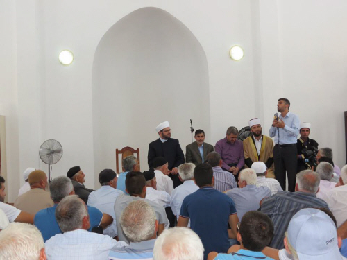 Hap dyert xhamia e re në fshatin Koplik i Sipërm