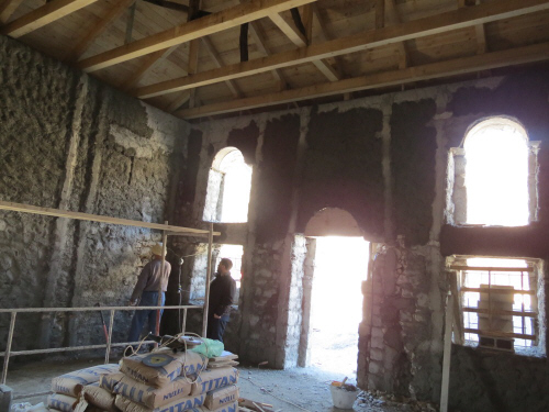 Inspektohen punimet në xhaminë e kalasë së Drishtit