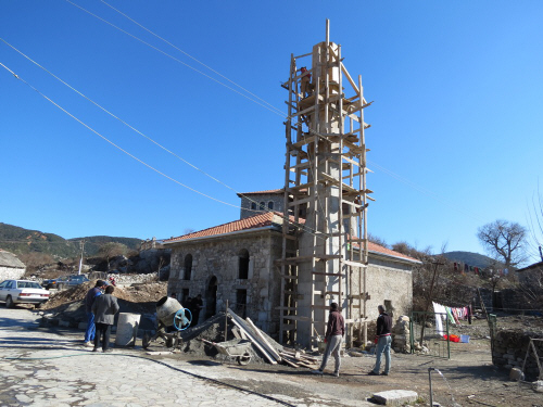 Inspektohen punimet në xhaminë e kalasë së Drishtit