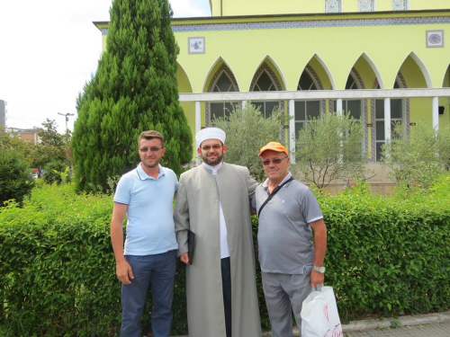 Myftiu priti Kryetarin e Bashkësisë Fetare Islame të Italisë, Mr. Reshat Ibishi