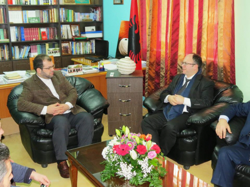 Kryetari i KMSH, vizitë pune në Myftininë e Shkodrës