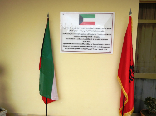 Ambasada e Kuvajtit rehabiliton “Shtëpinë e Fëmijës”, Shkodër