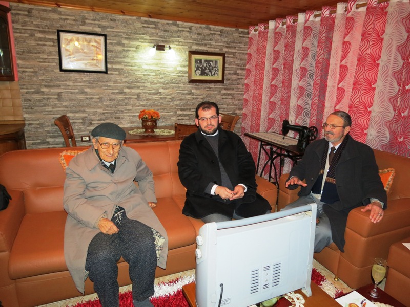 Myftiu zhvillon një vizitë në shtëpinë e H. Hilmi Hoxhës - 18 janar 2013
