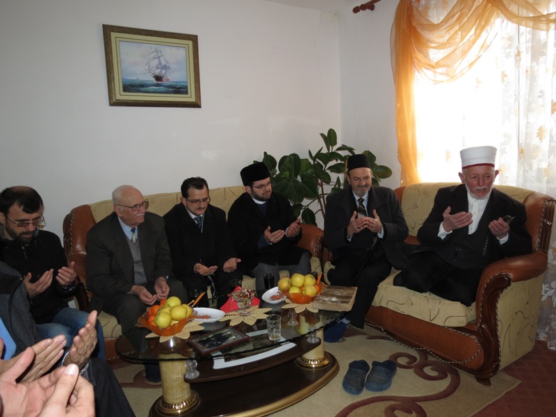Vizitë në shtëpinë e Hoxhës së nderuar H. Musa Hoxha - 09 janar 2013