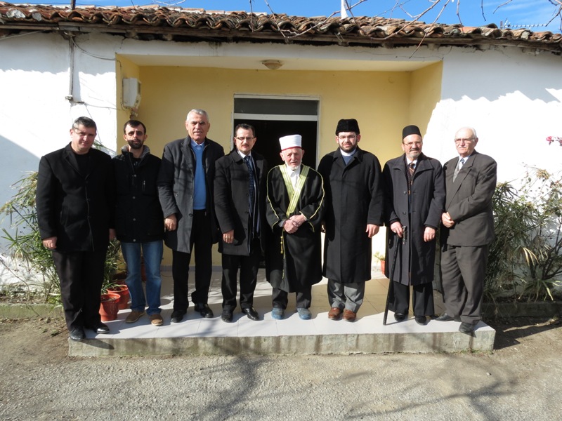 Vizitë në shtëpinë e Hoxhës së nderuar H. Musa Hoxha - 09 janar 2013