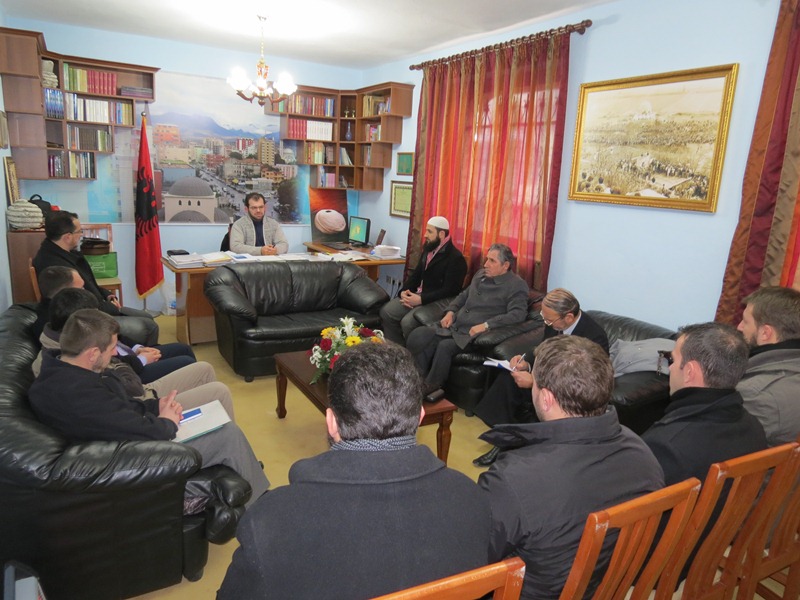 Mbledhja e imamëve të qytetit me rastin e Mevludit - 1 shkurt 2012