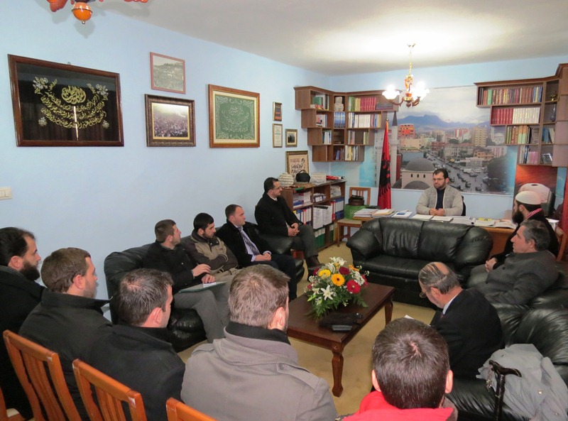 Mbledhja e imamëve të qytetit me rastin e Mevludit - 1 shkurt 2012
