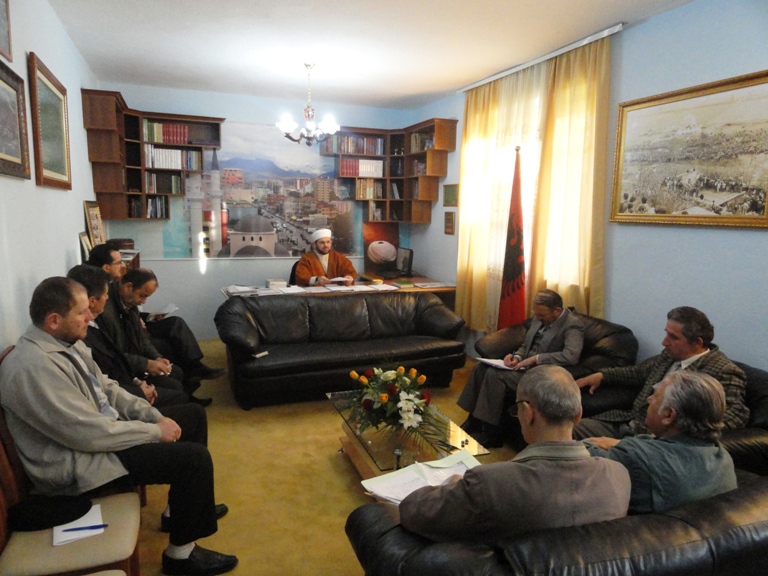 Këshilli i Myftinisë Shkodër diskuton “vakëfet” - 30 mars 2011