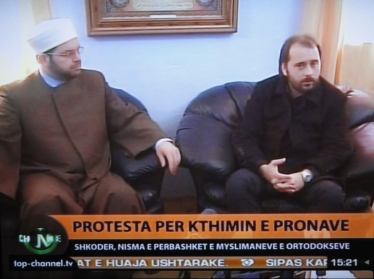 Myftiu pret Famullitarin e Kishës Ortodokse për pronat vakëf - 22 mars 2011