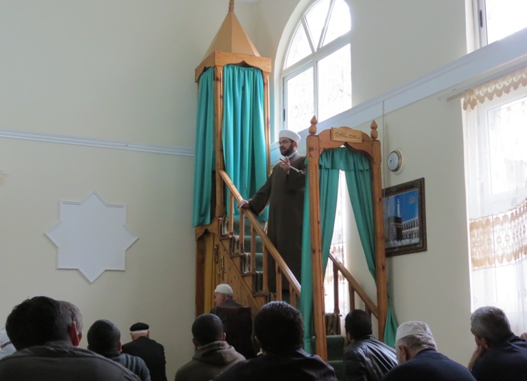 Myftiu mban hytben e xhumasë në xhaminë e Tophanës - 2 nëntor 2012