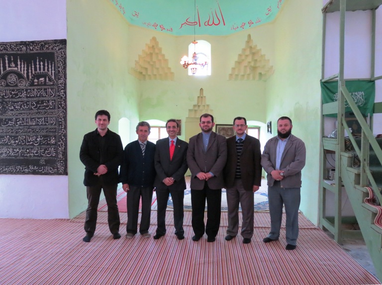 Ambasadori i Kuvajtit Al-Bader, vizitë në Xhaminë e Plumbit - 19 prill 2012