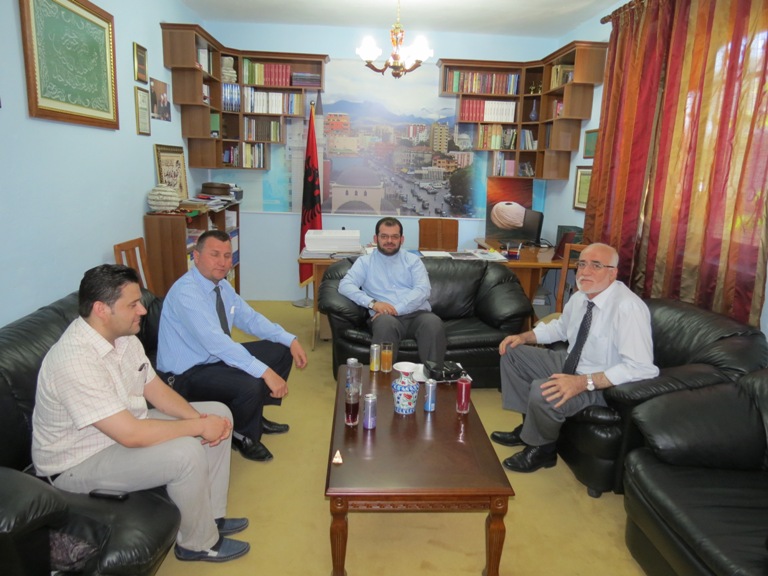 Atasheu turk në Shkodër për xhaminë e Barbullushit - 6 qershor 2012