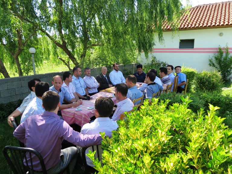 Imamët dhe Këshilli i Myftinisë Shkodër në një drekë vëllazërore - 3 qershor 2012
