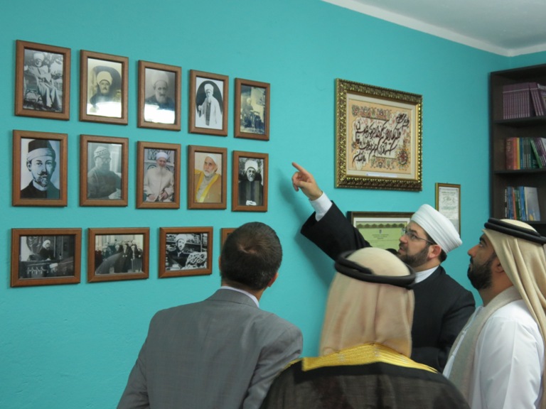 Një delegacion nga Emiratet e Bashkuara Arabe viziton Myftininë Shkodër - 28 nëntor 2012