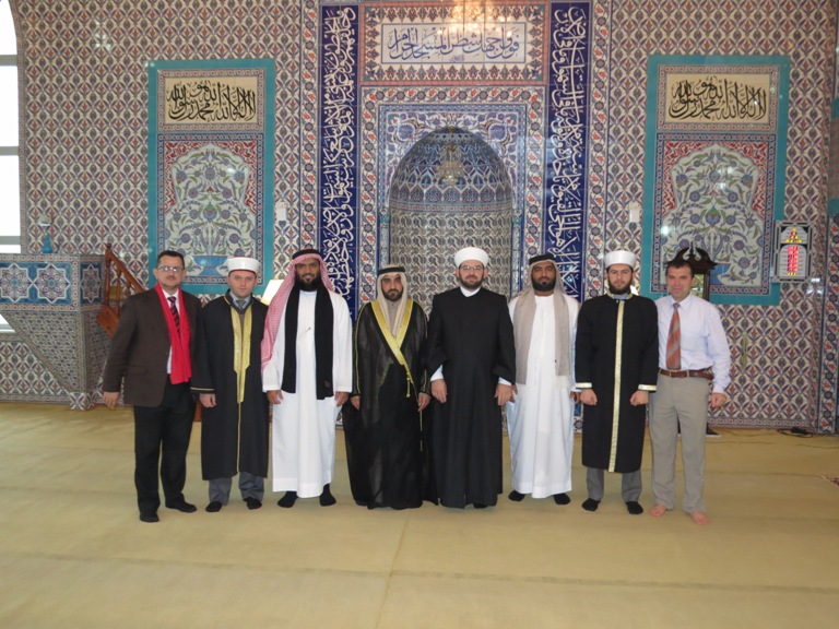 Një delegacion nga Emiratet e Bashkuara Arabe viziton Myftininë Shkodër - 28 nëntor 2012