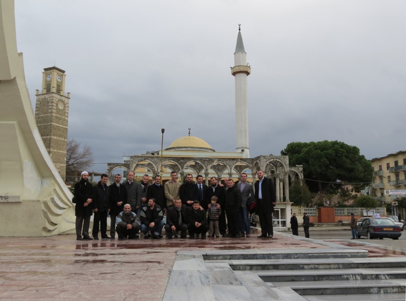 Imamë të Myftinisë Shkodër, vizitë në Medresenë e Korçës - 17 dhjetor 2011