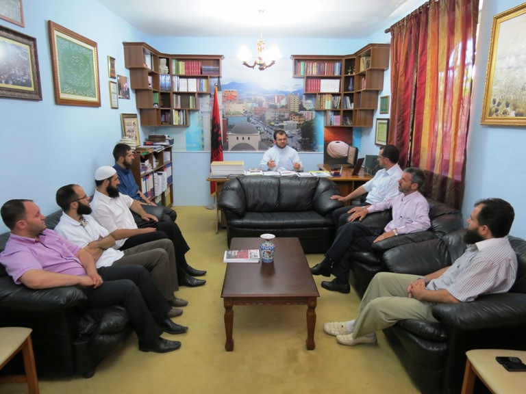 Imamët teologë të qytetit, takim pune në Myftini - 19 qershor 2012