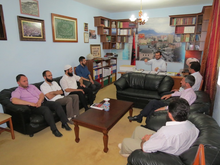 Imamët teologë të qytetit, takim pune në Myftini - 19 qershor 2012