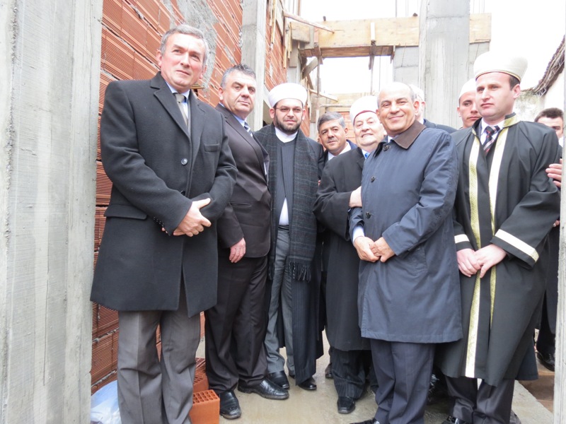 Ceremonia e gur-themelit të xhamisë së re në fshatin Barbullush - 8 mars 201