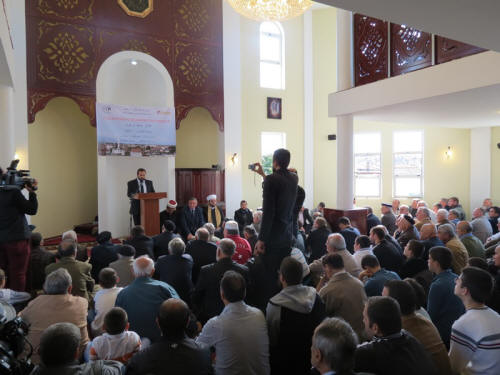 Qytetit të Shkodrës i shtohet një xhami e re në lagjen Dërgut - 18 tetor 2013