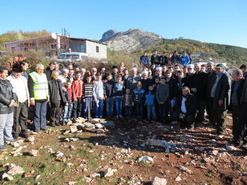 Nisin punimet për ndërtimin e xhamisë së re në fshatin Domën - 29 nëntor 2013