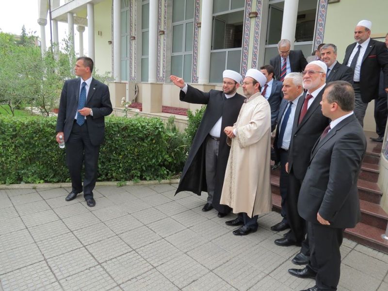 Kryetari i Dijanetit të Turqisë prof. dr. Mehmet Gormez viziton Shkodrën - 17 maj 2013