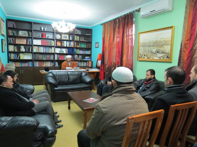 Imamët e Shkodrës, nderim dhe mirënjohje për Hoxhën Vehbi S. Gavoçi - 20 shkurt 2013