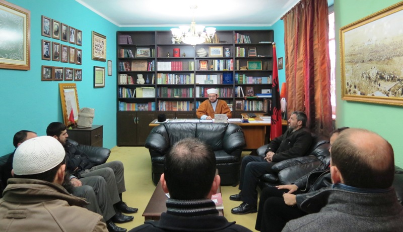 Imamët e Shkodrës, nderim dhe mirënjohje për Hoxhën Vehbi S. Gavoçi - 20 shkurt 2013