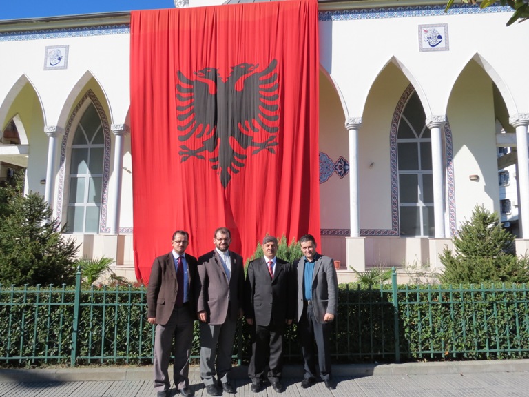 Myftiu i Iskenderunit për vizitë në Shkodër - 8 nëntor 2012