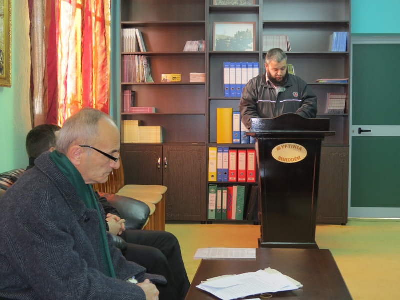 “Mbledhja e raporteve” të stafit të Myftinisë Shkodër për vitin 2012 - 19 dhjetor 2012