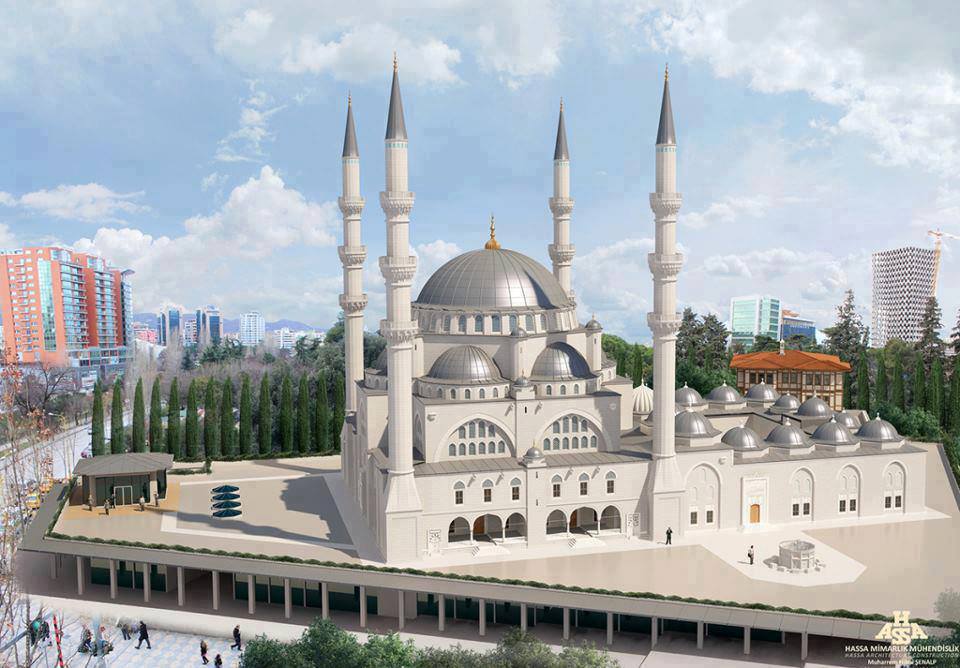 Zbardhet leja për ndërtimin e Xhamisë së Madhe të Tiranës