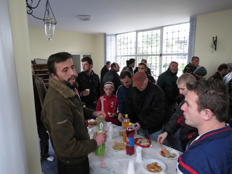 Myftiu mban hytben e parë të vitit 2012 në xhaminë “Ebu Bekër” - 6 janar 2012